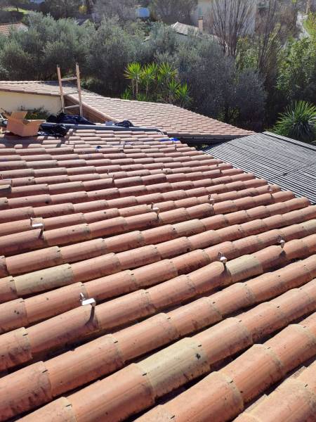 Réalisation d'une installation photovoltaïque sur Cassis